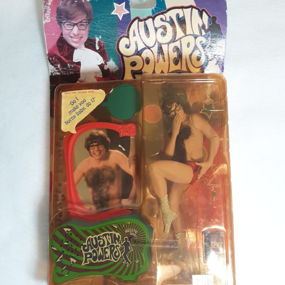 Austin Powers Action Figure "Sound Is a Groovy Thing Baby" Spawn.com